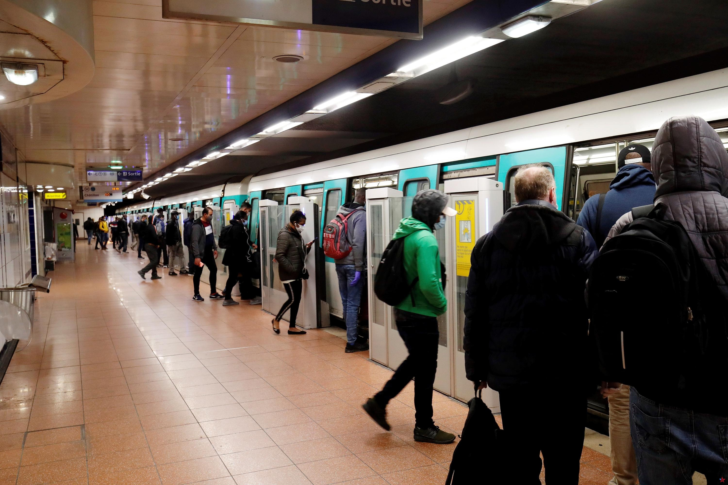 Gracias a cámaras inteligentes, la RATP indicará los trenes menos concurridos de la línea 14