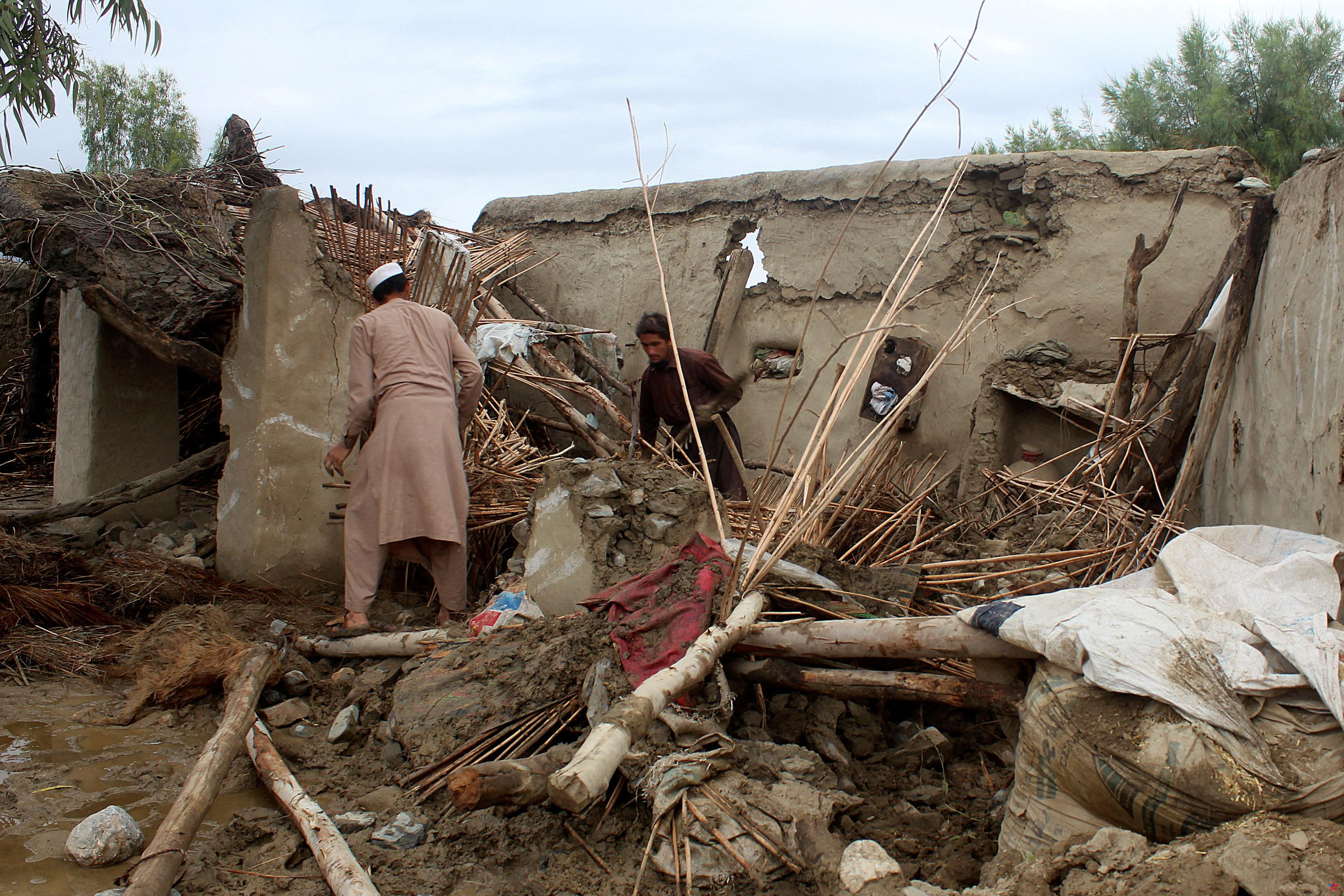 Afganistán: las inundaciones matan a 70 personas en cinco días