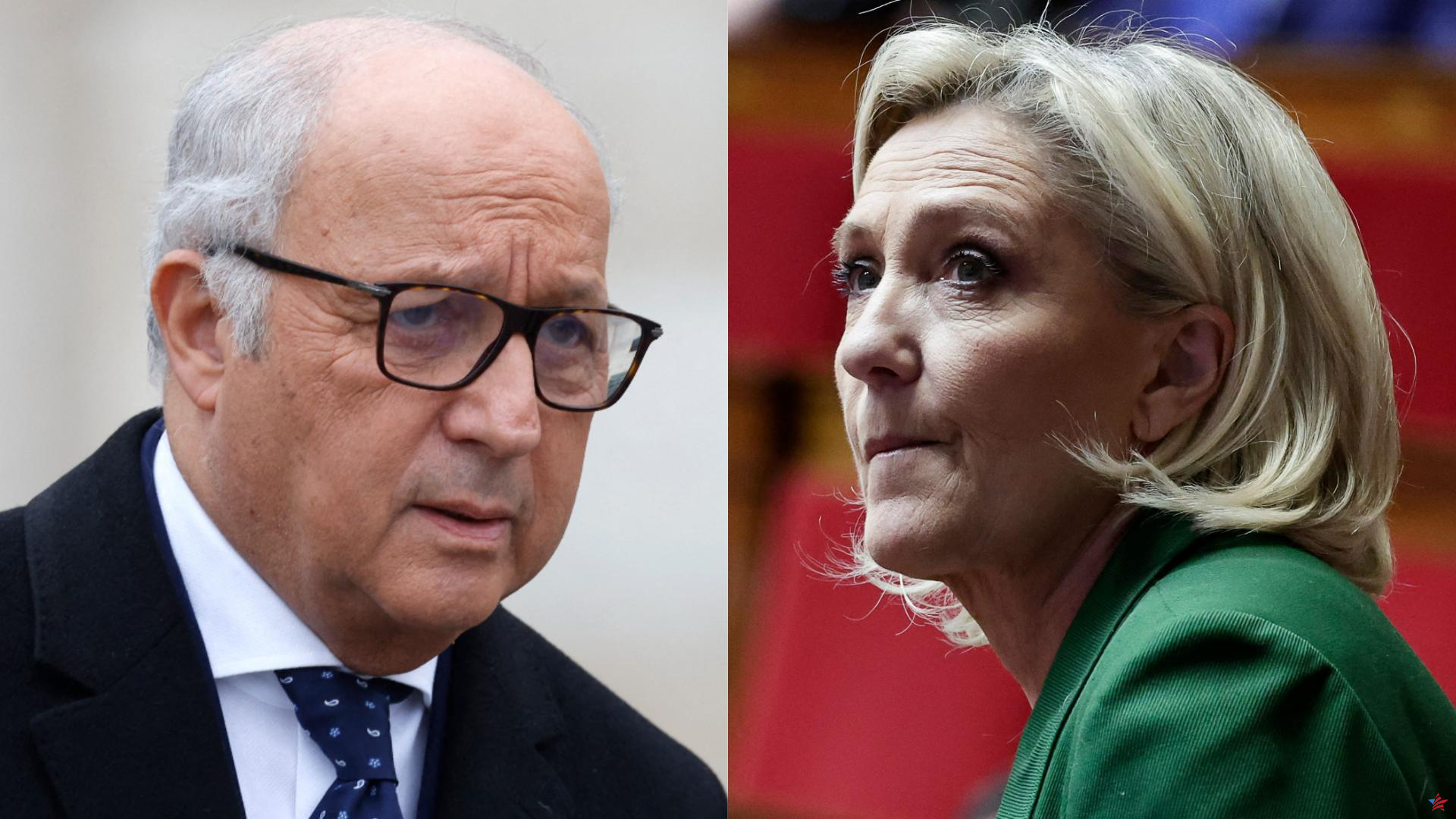 “Fabius amenaza el Estado de derecho”: intercambio de armas entre Marine Le Pen y el presidente del Consejo Constitucional