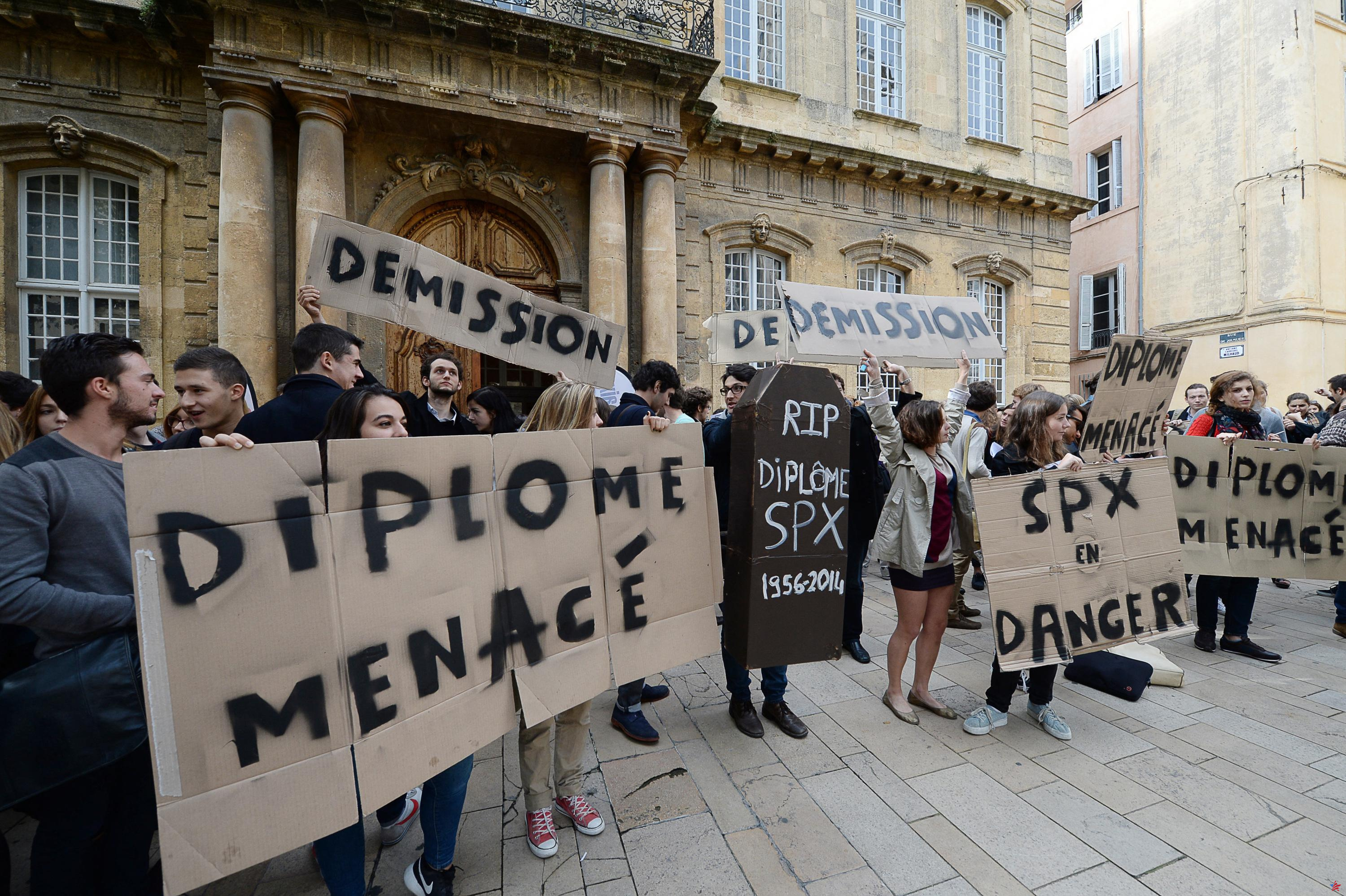 El ex director de Sciences Po Aix condenado a pena suspendida por el asunto de los “diplomas falsos”