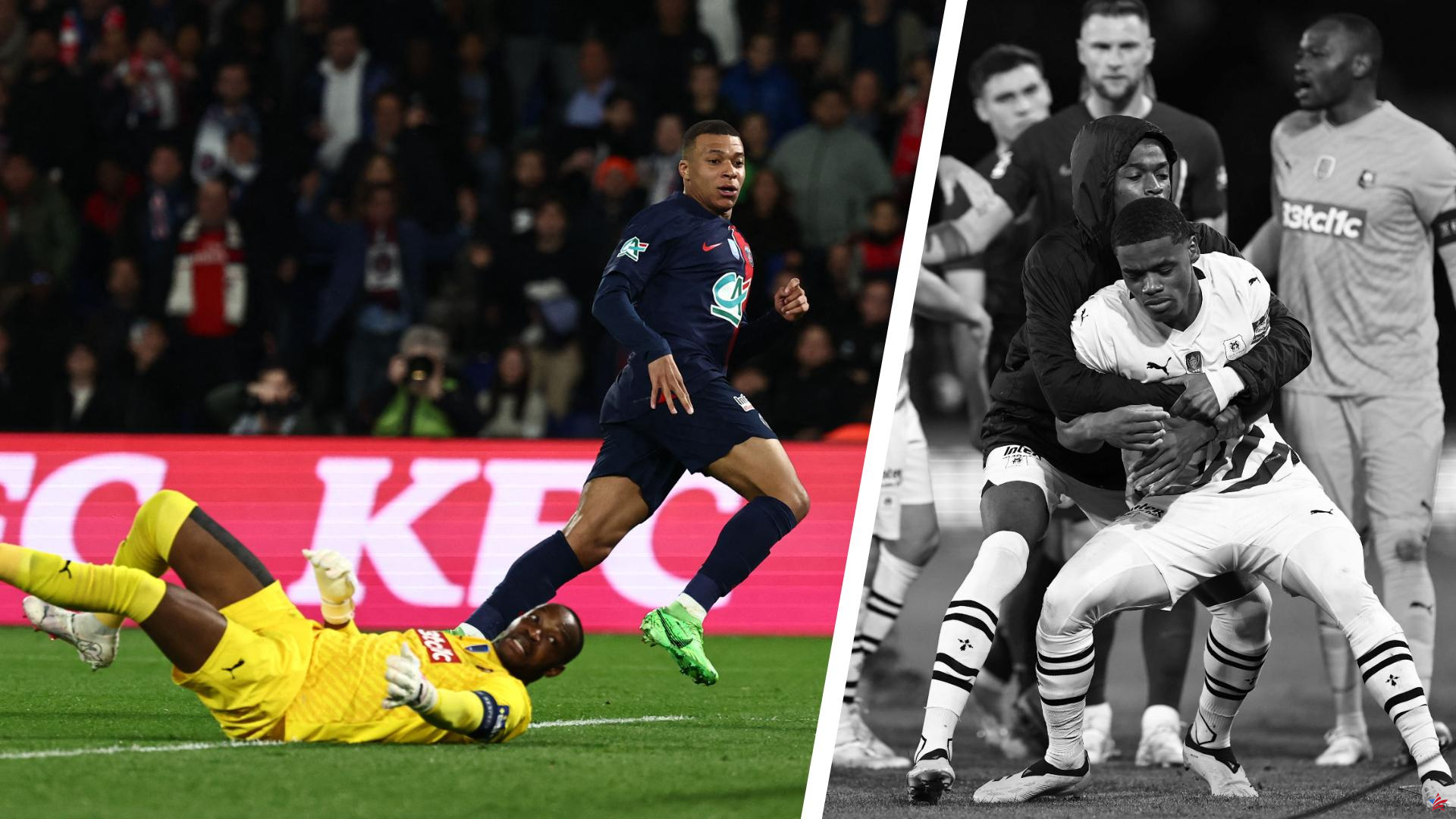 PSG-Rennes: el duelo Mbappé/Mandanda, Marquinhos delicioso, Omari fuera de sí... Favoritos y scratch
