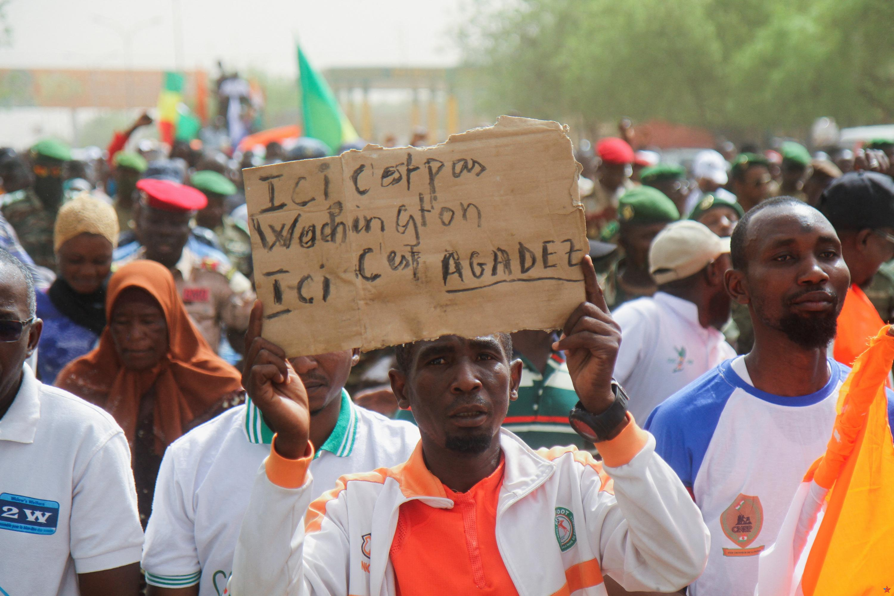 Níger: manifestación en Agadez para exigir la salida de los soldados estadounidenses