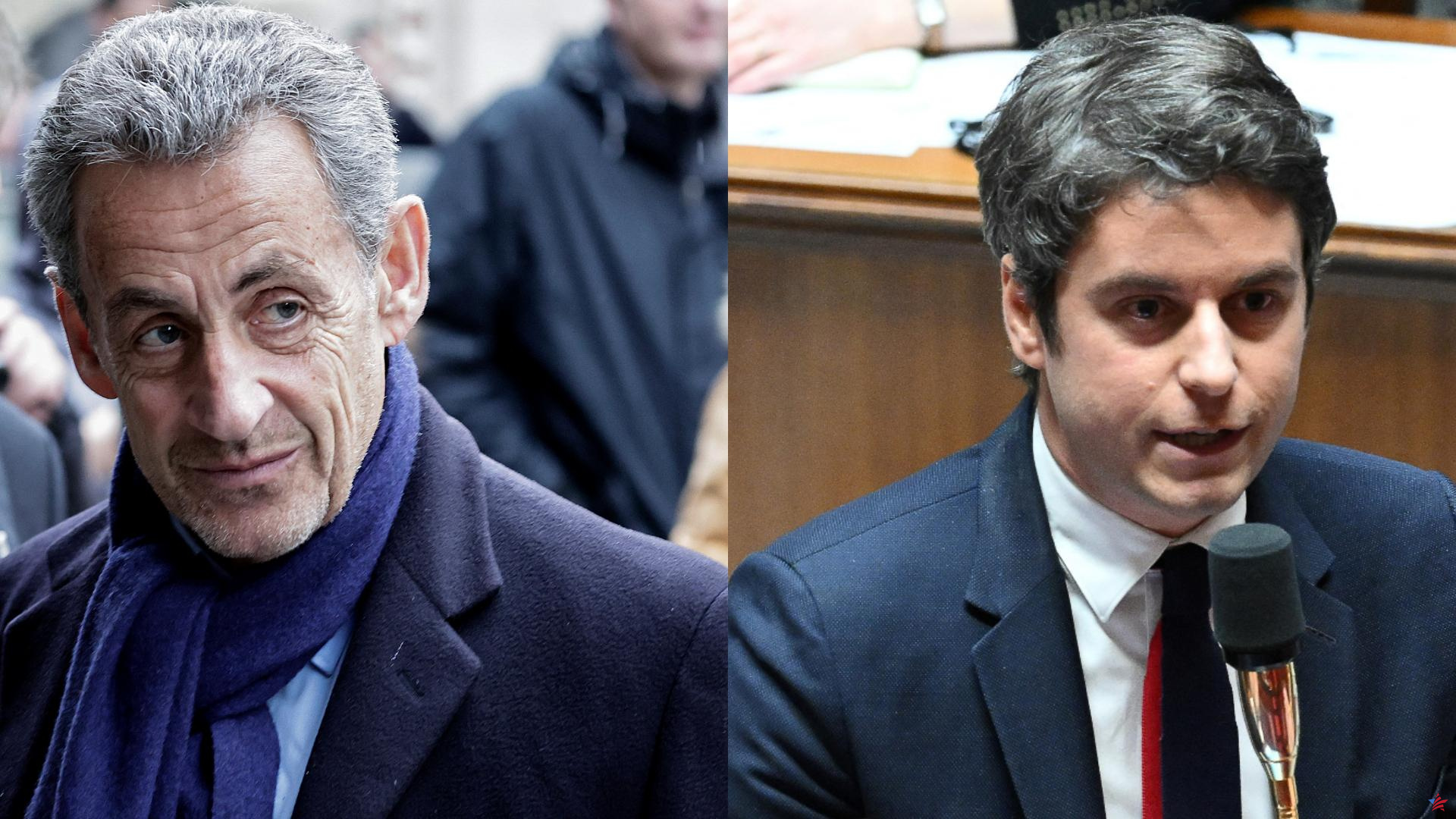 “Por supuesto que tiene cualidades”: Nicolas Sarkozy ve potencial presidencial en Gabriel Attal