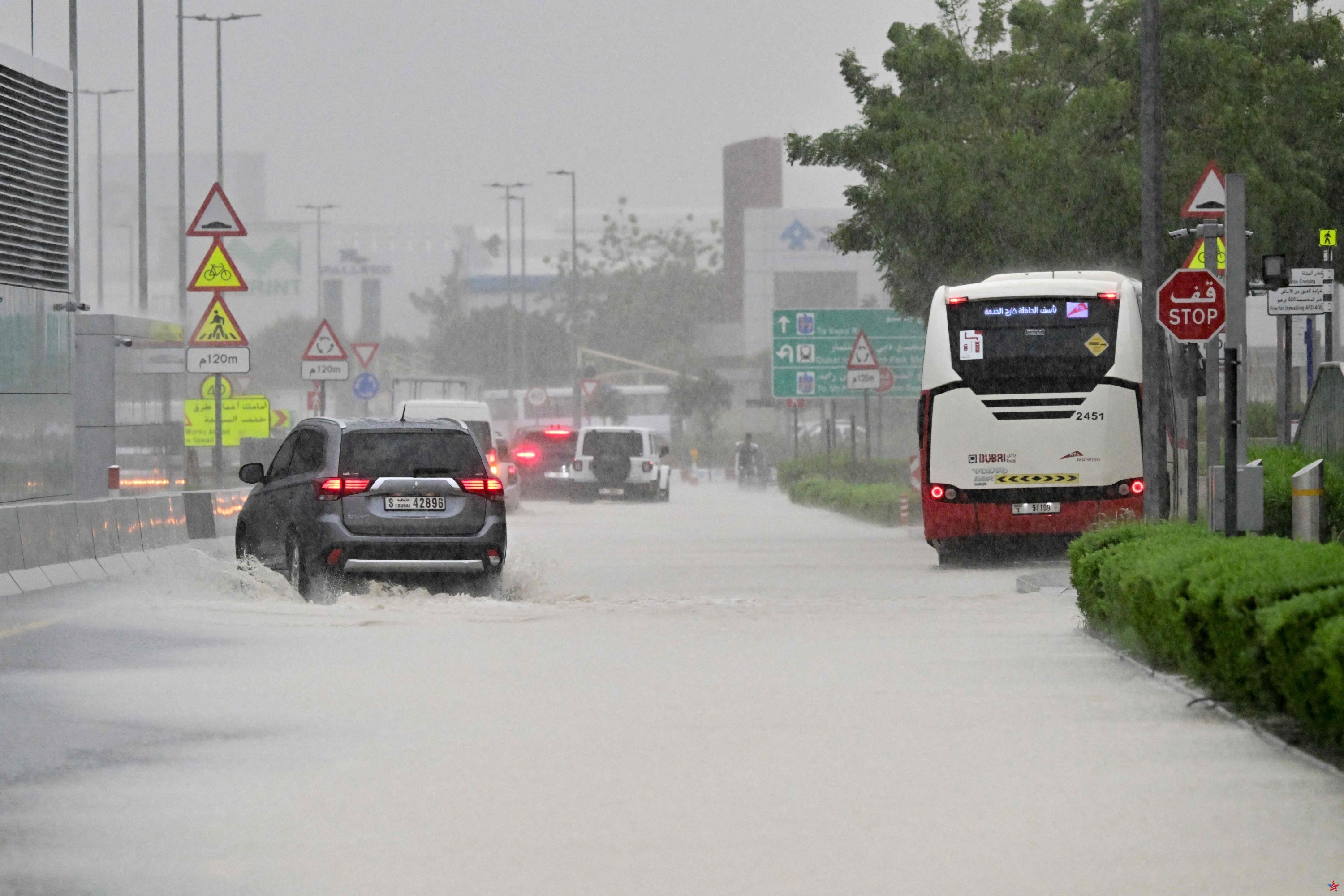 Lluvias torrenciales en Dubai: “El evento es tan intenso que no podemos encontrar análogos en nuestras bases de datos”