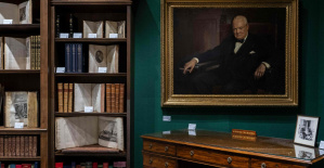 Winston Churchill, pintor y escritor, en el punto de mira en Nueva York