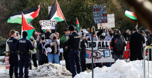 Estados Unidos: discurso de campaña de Biden interrumpido por manifestantes pro palestinos