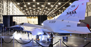 La NASA presenta el X-59, su avión supersónico silencioso