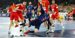 Euro balonmano: la selección francesa entra con éxito en la competición contra Macedonia del Norte