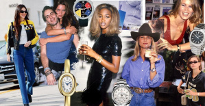 Kate Moss, Claudia Schiffer, Naomi Campbell, Hailey Bieber... Los relojes de moda más bonitos
