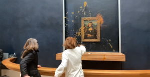 Louvre: activistas ecologistas arrojan sopa a la Mona Lisa