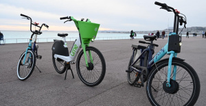 Apostando por la electricidad, la metrópoli de Niza apuesta por las bicicletas de autoservicio “Lime” y “Pony”