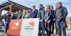 Productores franceses y españoles hacen causa común por la sidra vasca