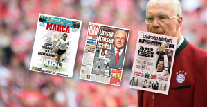 “QEPD der Kaiser”, “mito del fútbol”, “leyenda para siempre”… La prensa europea saluda la memoria de Beckenbauer