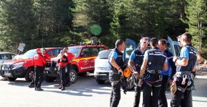 Cerca de Niza, dos automovilistas rescatados tras una caída de 60 metros en las Gorges du Loup