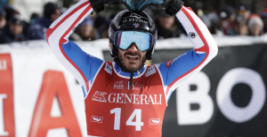 Esquí alpino: éxito legendario de Cyprien Sarrazin en el legendario descenso de Kitzbühel
