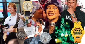 Pharrell Williams, Jay-Z, Ed Sheeran... Los relojes favoritos de las estrellas de la música pop