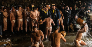 En Japón, los “hombres desnudos” en el centro de un festival milenario están vestidos para siempre