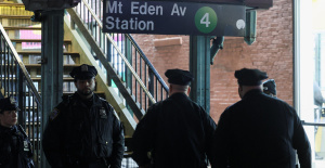 Nueva York: una pierna encontrada en el metro, la policía está investigando