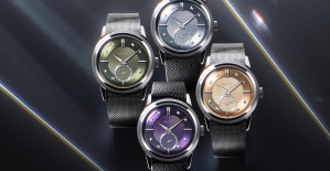 Baltic Prismic, cuatro relojes de cóctel finos, elegantes y coloridos... ¡y ensamblados en Francia!