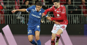 Ligue 1: Marsella hunde en los últimos minutos al Brest, nuevo subcampeón del PSG