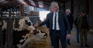 Laurent Wauquiez quiere que los agricultores estén “en una buena posición” en la lista de europeos de LR