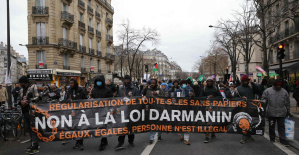 París: nueva manifestación para exigir la derogación de la ley de inmigración