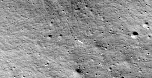 Odiseo: la sonda estadounidense envió sus primeras imágenes del sur de la Luna