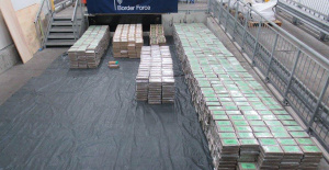 Incautación récord de 5,7 toneladas de cocaína en el Reino Unido