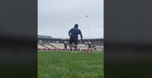 Rugby: cuando el pilar Ben Tameifuna, de 148 kg, marca tranquilamente un penalti de córner (en vídeo)
