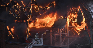 Suecia: un incendio devasta el parque de atracciones más grande del país