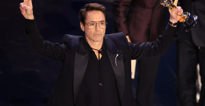 Robert Downey Jr., elegido mejor actor de reparto en los Oscar por Oppenheimer
