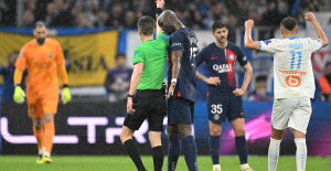 “Es obvio”: el árbitro del OM-PSG explica la roja (cuestionable) de Beraldo y el gol negado a Veretout