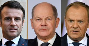 Guerra en Ucrania: Scholz, Macron y Tusk en Berlín para aliviar las tensiones