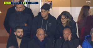 PSG: Luis Enrique vuelve a optar por sacar a Mbappé, que acaba el partido en Mónaco... en la grada con su madre