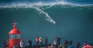 Surf: en vídeo, Sebastian Steudtner domina una ola de 28 metros, récord a la vista