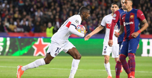 Barça-PSG: Delicioso Dembélé, tarjeta roja, doblete de Mbappé... El vídeo resumen de la loca clasificación parisina