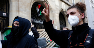 “CNEWS fuera, BFM lo mismo”: frente a Sciences Po, periodistas atacados por manifestantes pro palestinos