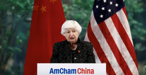 Los subsidios chinos a la industria representan un riesgo para la economía global, dice Janet Yellen