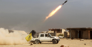 Cohetes disparados desde Irak hacia una base de la coalición en Siria