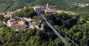 El puente colgante más alto de Europa se abre al público
