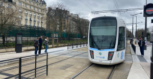 París: este viernes se inauguró la línea de tranvía T3B entre Porte d'Asnières y Porte Dauphine