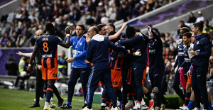 Ligue 1: 10 contra 10, Montpellier gana en Toulouse y confirma su mantenimiento