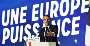 Europeos: el discurso de Macron en la Sorbona cuenta como tiempo de palabra en la lista del Renacimiento